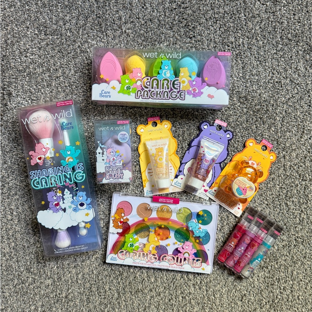 Wet n Wild Care Bears Collection - 90s y2k nostalgia, Christmas stocking stuffer